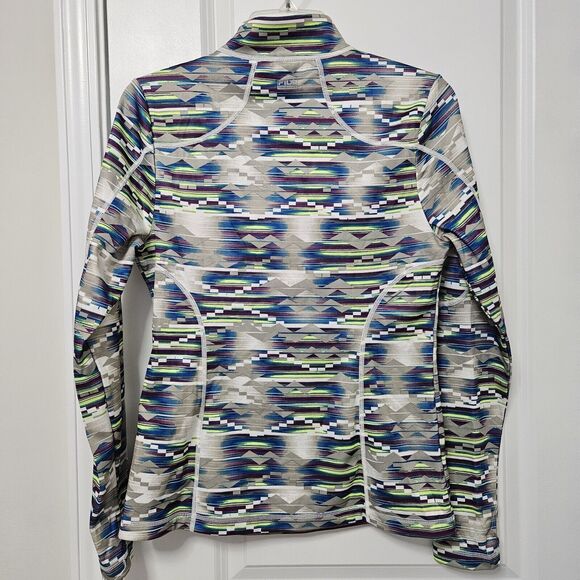 Fila Sport 1/4 Zip Pullover Women's Small Multicolor Pockets Activewear Aztec - Picture 9 of 9